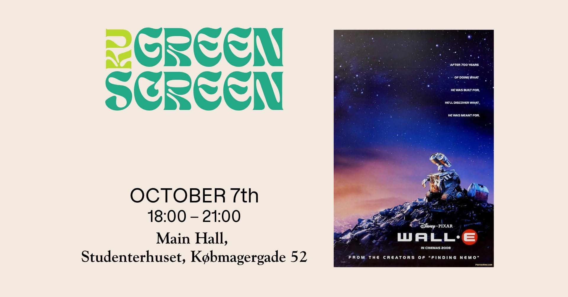 Green Screen: Wall-E