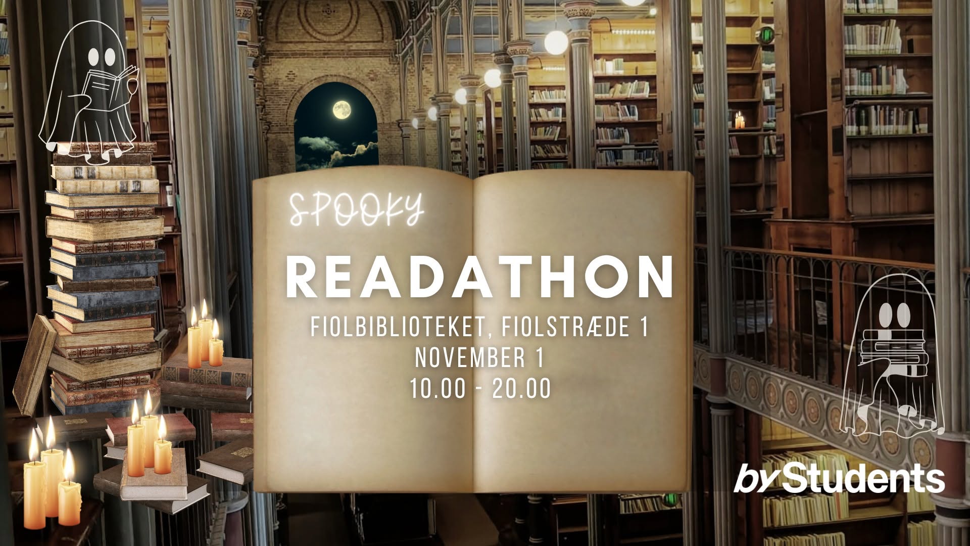 Spooky Readathon at Fiolbiblioteket